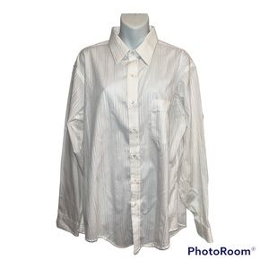 Arrow Brigade fitted men’s shirt white size 17